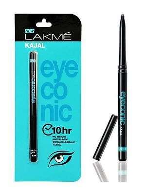 Lakme Eyeconic Kajal (Pencil) 0.35 g (BLACK)