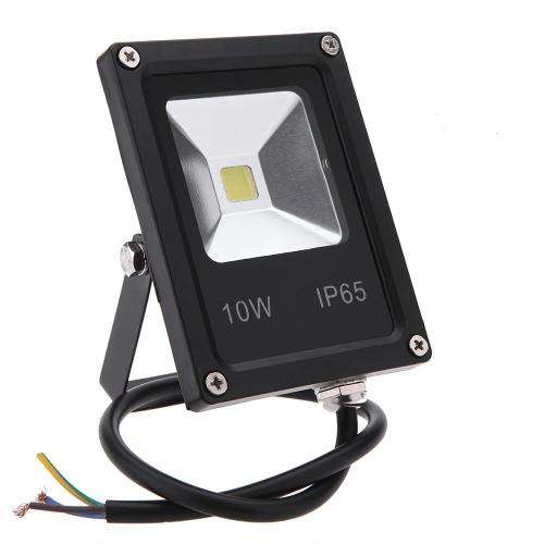 10W Outdoor Pure White Security Spot Light, 110-240V, 900LM