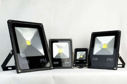 10W Outdoor Pure White Security Spot Light, 110-240V, 900LM