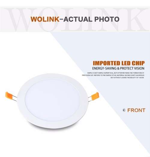 LED - Modern Design 6W Pure White Ceiling Panel Light & LED Power Driver Included, 220V