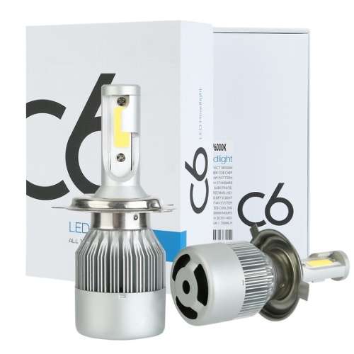 H1 H7 H3 H4 LED Light Headlight Vehicle Car Hi/Lo Beam Bulb Kit 6000k White