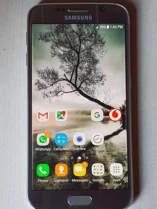 SAMSUNG GALAXY S6 32GB 16MP CAMERA GOLD WITH FREE COVER