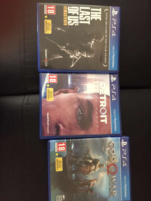 PS4 Games Sold As Lot
