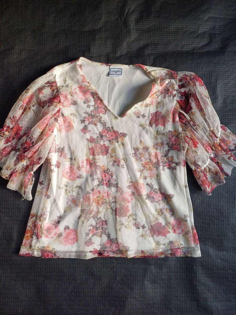 Ladies Top Contempo (Size 16)