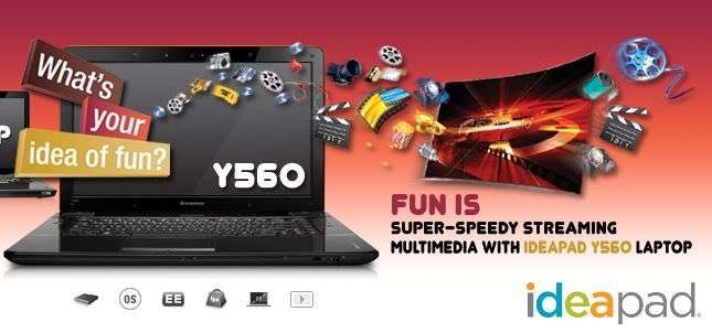 Excellent! Quad Core i7+AMD Graphics+750GB HDD+8GB Ram **R18,000** LenovoY560p Multimedia Laptop