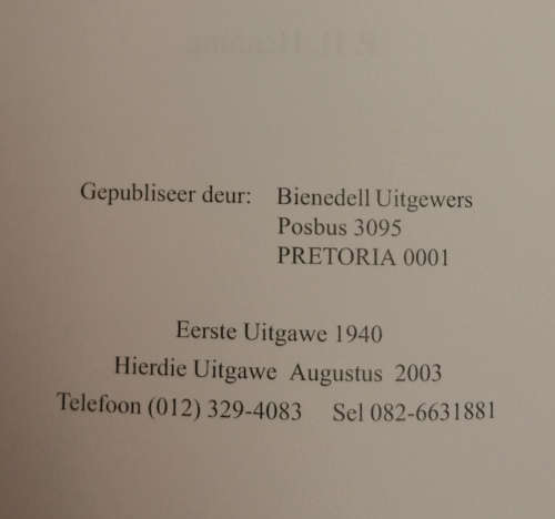 `n Boer in Argentinië  PH Henning + Boere op die aardsdempel dvd