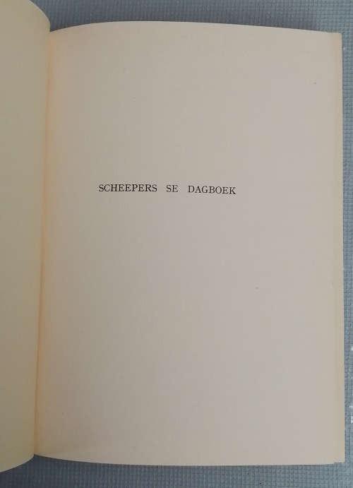 Scheepers se dagboek Gustav Preller