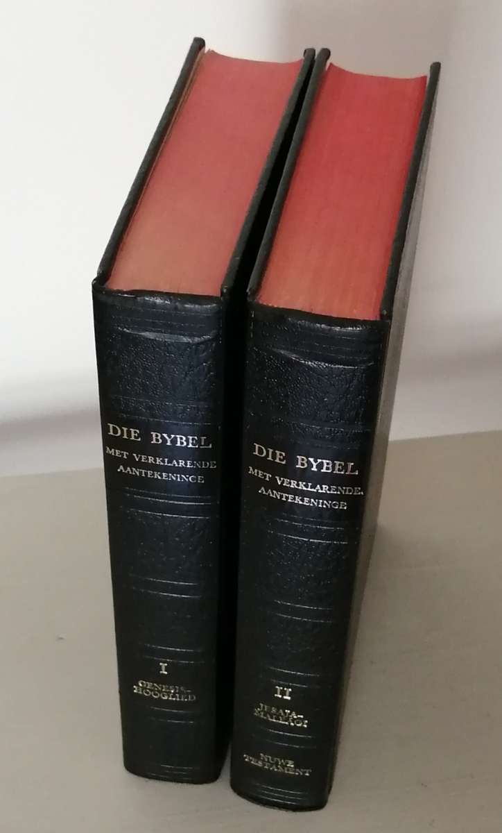 Die Bybel met Verklarende Aantekeninge  Volledig in Deel 1 en 2