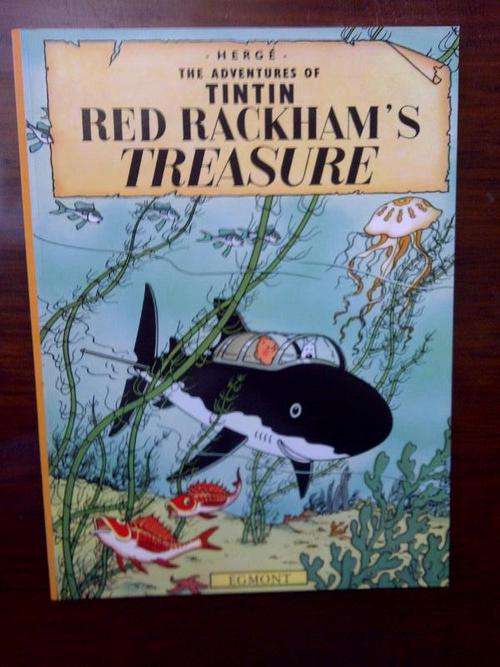 TINTIN,RED RACKHAM'S TREASURE.