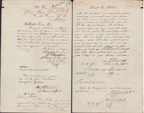 Joubert, P.J. â Letter Signed