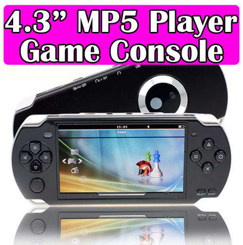 R1 Start- 4.3" 4GB Multimedia Game Player RMVB Mp4 Mp5 PSP Digital Camera Camcorder E-book Photo