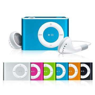 2GB Metal Body Mini Clip Mp3 Player with USB Cable - 6 Color Avialable - Not Apple iPod Shuffle