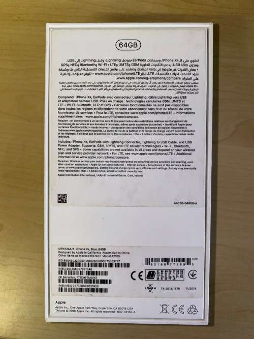 iPhone XR 64gb blue