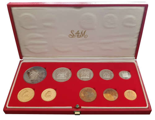 1983 Long Proof Set With Gold