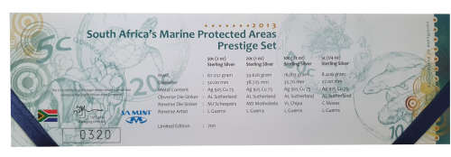 2013 Marine Protected Areas Prestige Set - Isimangaliso