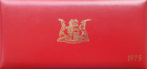 1975 Long Proof Set - with Gold R1 and R2