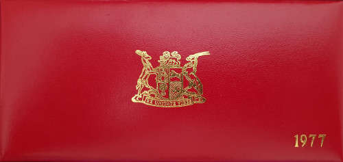 1977 Long Proof Set - with Gold R1 and R2