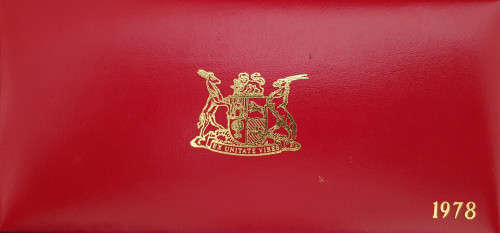 1978 Long Proof Set - with Gold R1 and R2