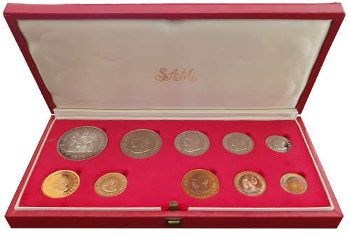 1979 Long Proof Set - with Gold R1 and R2