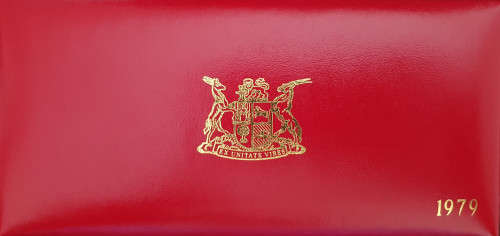 1979 Long Proof Set - with Gold R1 and R2