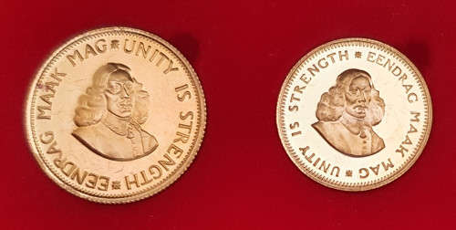 1981 Long Proof Set - with Gold R1 and R2