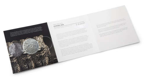 2020 Big Five Series Leopard - 1oz Fine Silver (sealed)