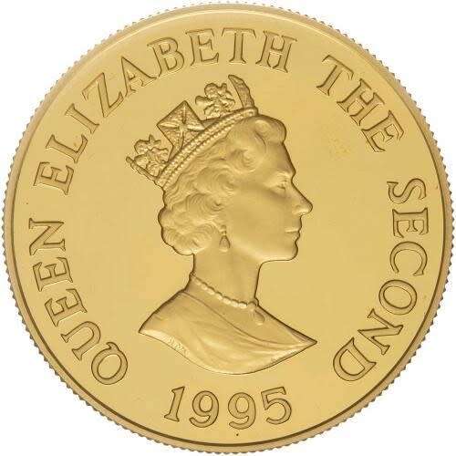 1995 Jersey Four-Coin Gold Proof Collection