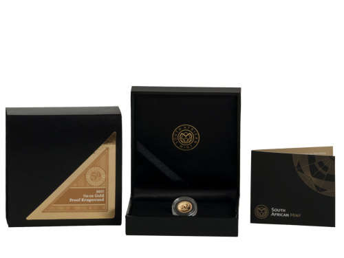 2017 Proof 1/20th oz Gold Krugerrand - 50th Anniversary