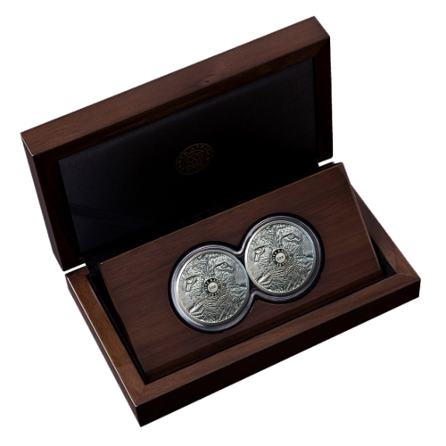 2020 Big 5 Series I Leopard Double Capsule Proof Set