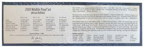 2001 Silver Prestige Set - Buffalo