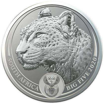 2020 Big Five Series I - Leopard - 1oz BU