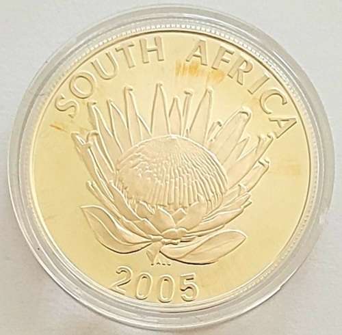 2005 Proof Protea Silver R1 in SA Mint Box