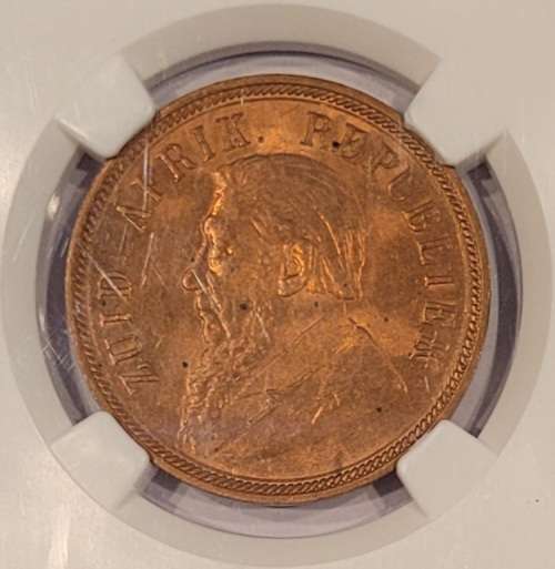 *Incredible* 1898 Sammy Marks Penny MS64RB
