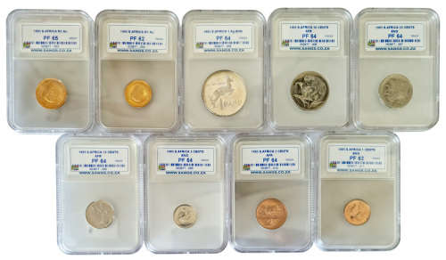 1965 Complete Long Proof Set - Graded