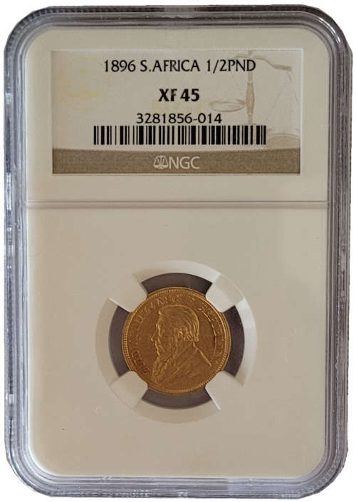 1896 ZAR Halfpond XF45