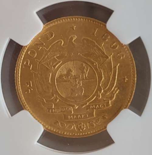 1896 ZAR Halfpond XF45