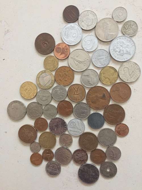 Lot of 50 World Coins