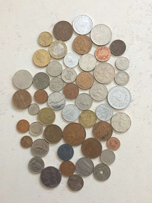 Lot of 50 World Coins
