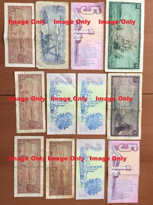 A lot of South African Bank Notes