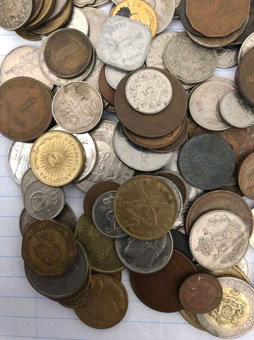 A Lot of 250 International Coins