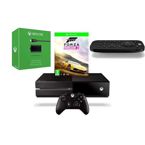 Xbox One 500gb + Controller + Forza Horizon 2 + Play & Charge + Media Remote