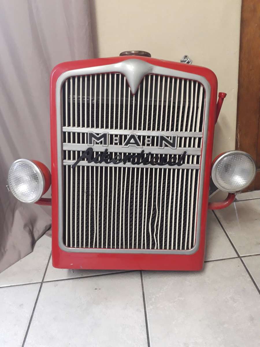 M.A.N Ackerdiesel Grill Collectable (perfect for mancave) with CARBURETOR