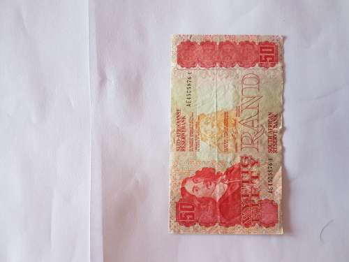 South African reserve bank R50 C.L Stals note