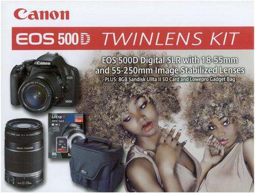 Canon EOS 500D Twin Lens Kit
