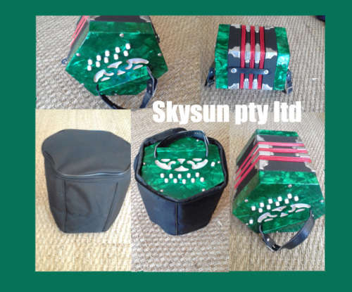 Courante 20 key Anglo Concertina in bag (24h-48h SA delivery )