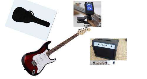 Sonata Electric guitar pack (with tuner amplifier and bag)
