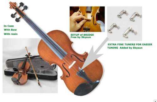 Courante violin  + setup  * Size 4/4 * 12 year to adult (24h-48h SA delivery )