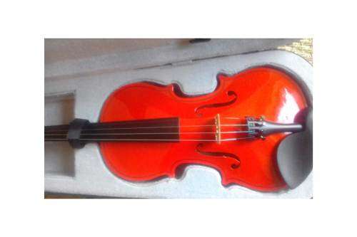 Courante violin red sparkle 3/4 size (8 -11yrs) including setup  4 fine tuners (24-48 hr delivery SA