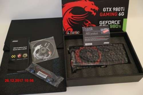 MSI GTX 980 TI 6GB