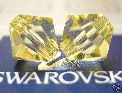 Swarovski Crystal 4mm bicone 5301    * JONQUIL *